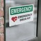 Signmission Drug Kit With Symbol, 14 in W x Rectangle, Vinyl Decal OS-2PACK-EM-D-1014-L-10308 - alternate 4